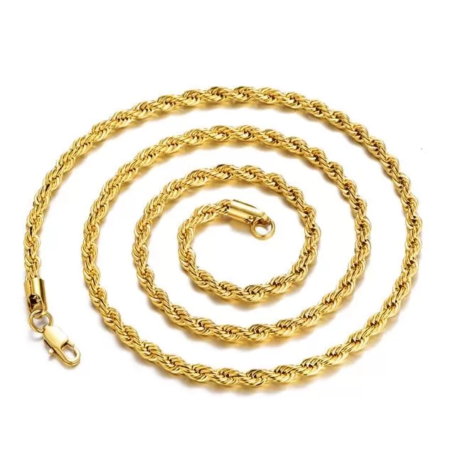 18K Rope Chain (5mm)