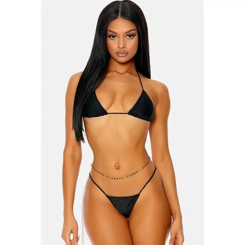 2 Piece Chain Swimsuit