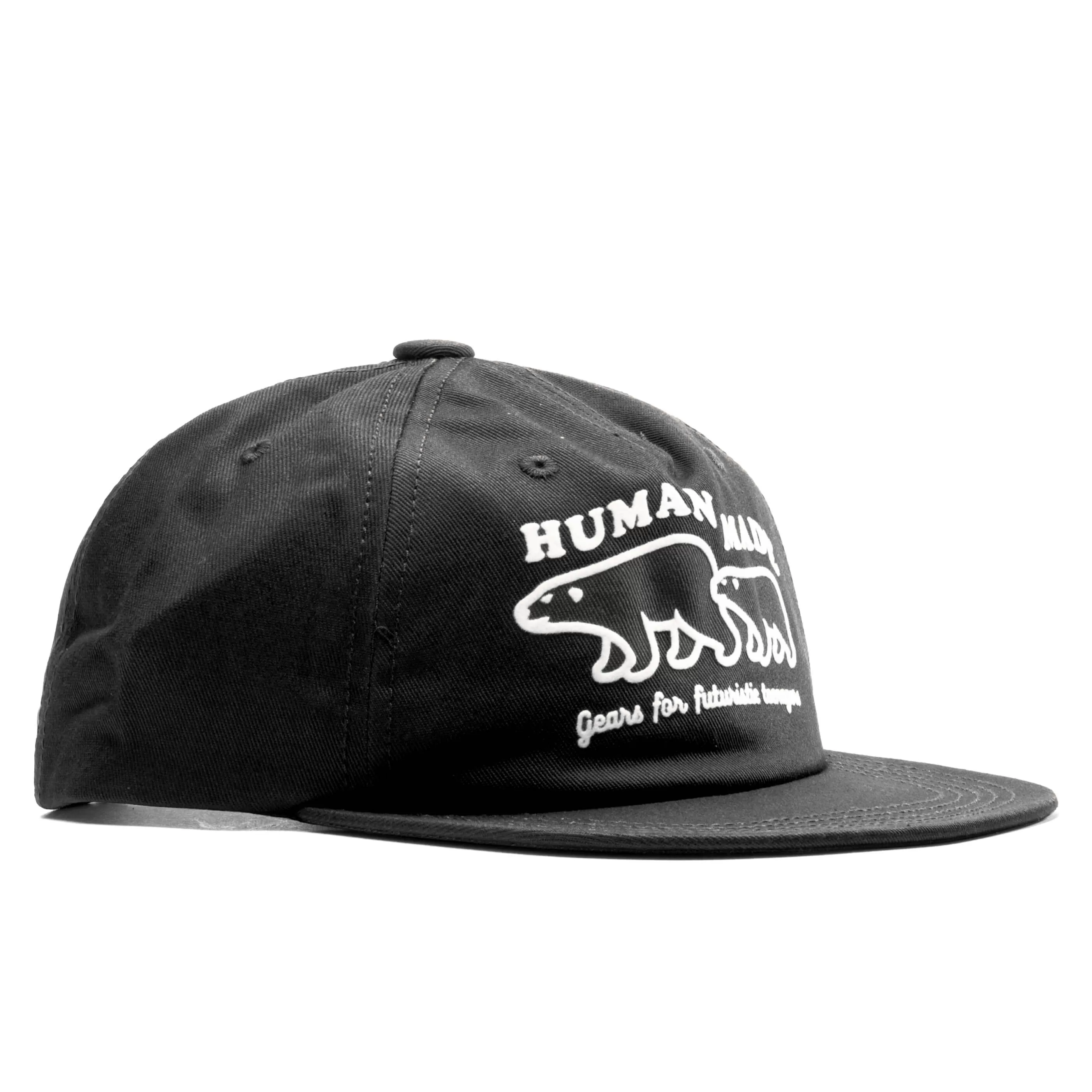 5 Panel Cap #2 - Black