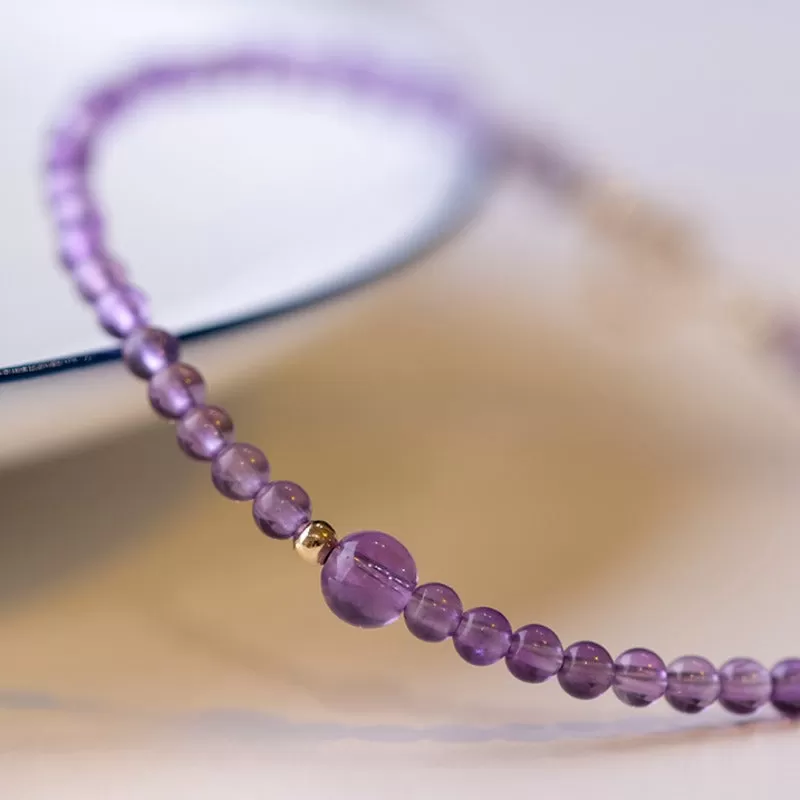 Amethyst Bracelet Anniversary Gifts For Her