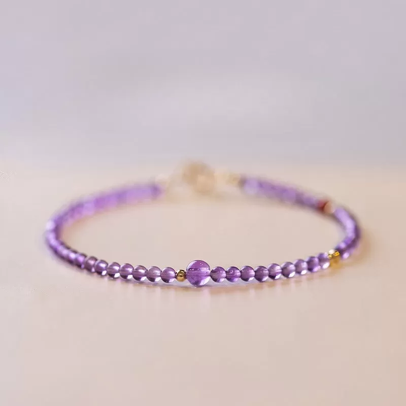 Amethyst Bracelet Anniversary Gifts For Her