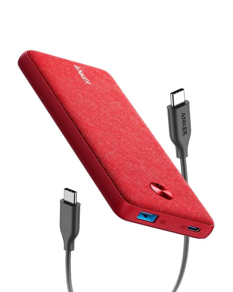 Anker PowerCore III Sense 10K PD -Red Fabric