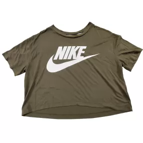 Athletic Top Short Sleeve By Nike Apparel  Size: M