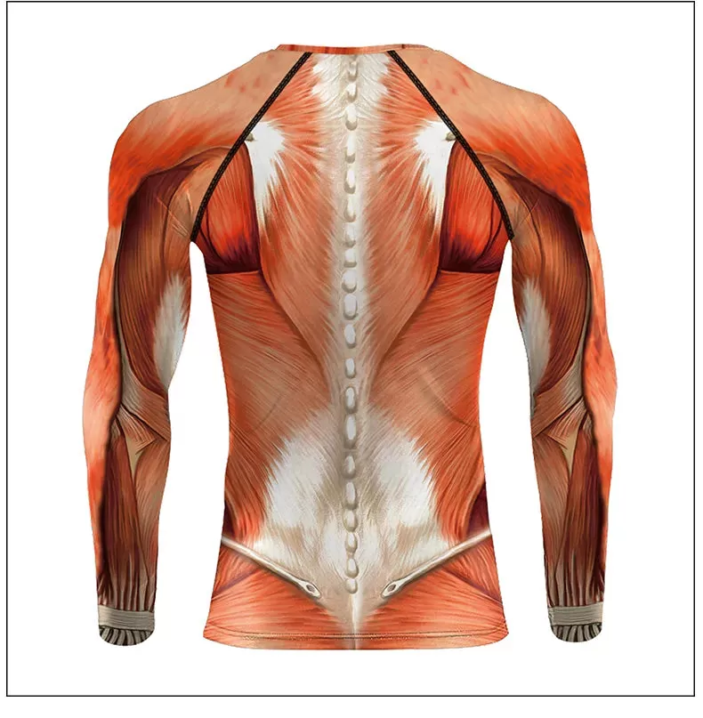 Attack on Titan 'Attack Titan' Elite Long Sleeve Compression Rashguard