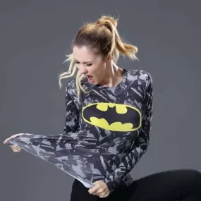 Batman Onyx Women's Long Sleeve Rashguard