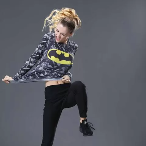 Batman Onyx Women's Long Sleeve Rashguard