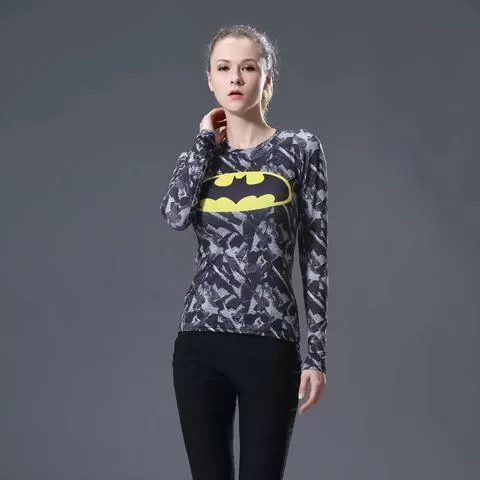 Batman Onyx Women's Long Sleeve Rashguard