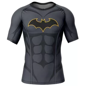 Batman 'Rebirth' Short Sleeve Compression Rashguard