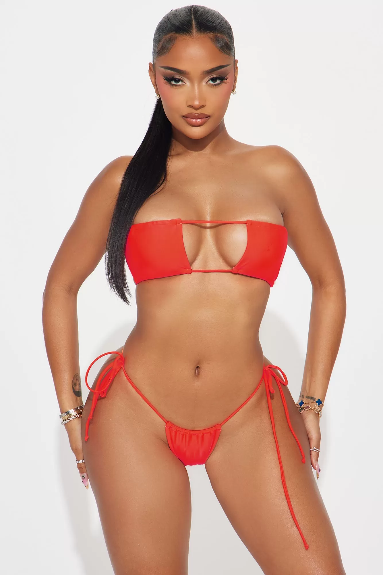 Cadence 2 Piece Bikini - Red