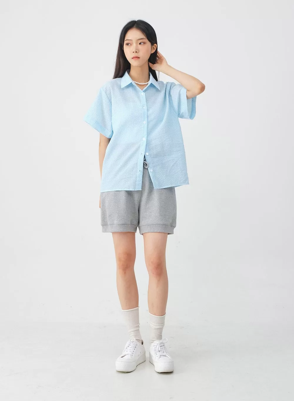 Candy Colored Button-Down Shirt OJ16