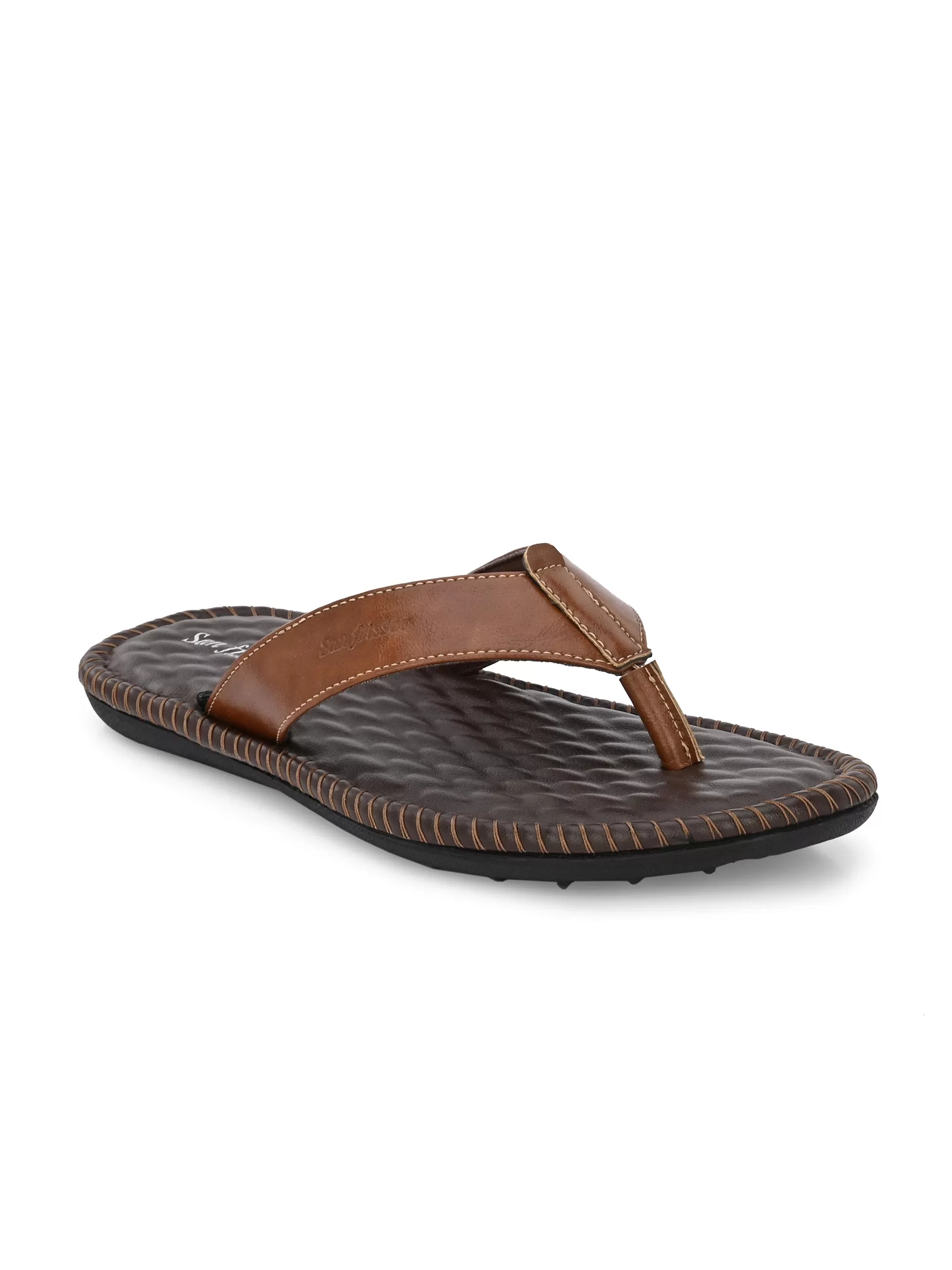 Canva Tan Thong Slippers