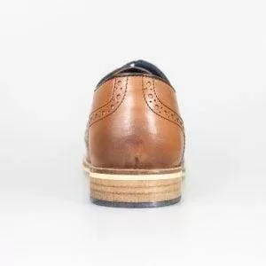 Cavani William Men's Tan Tweed Shoes