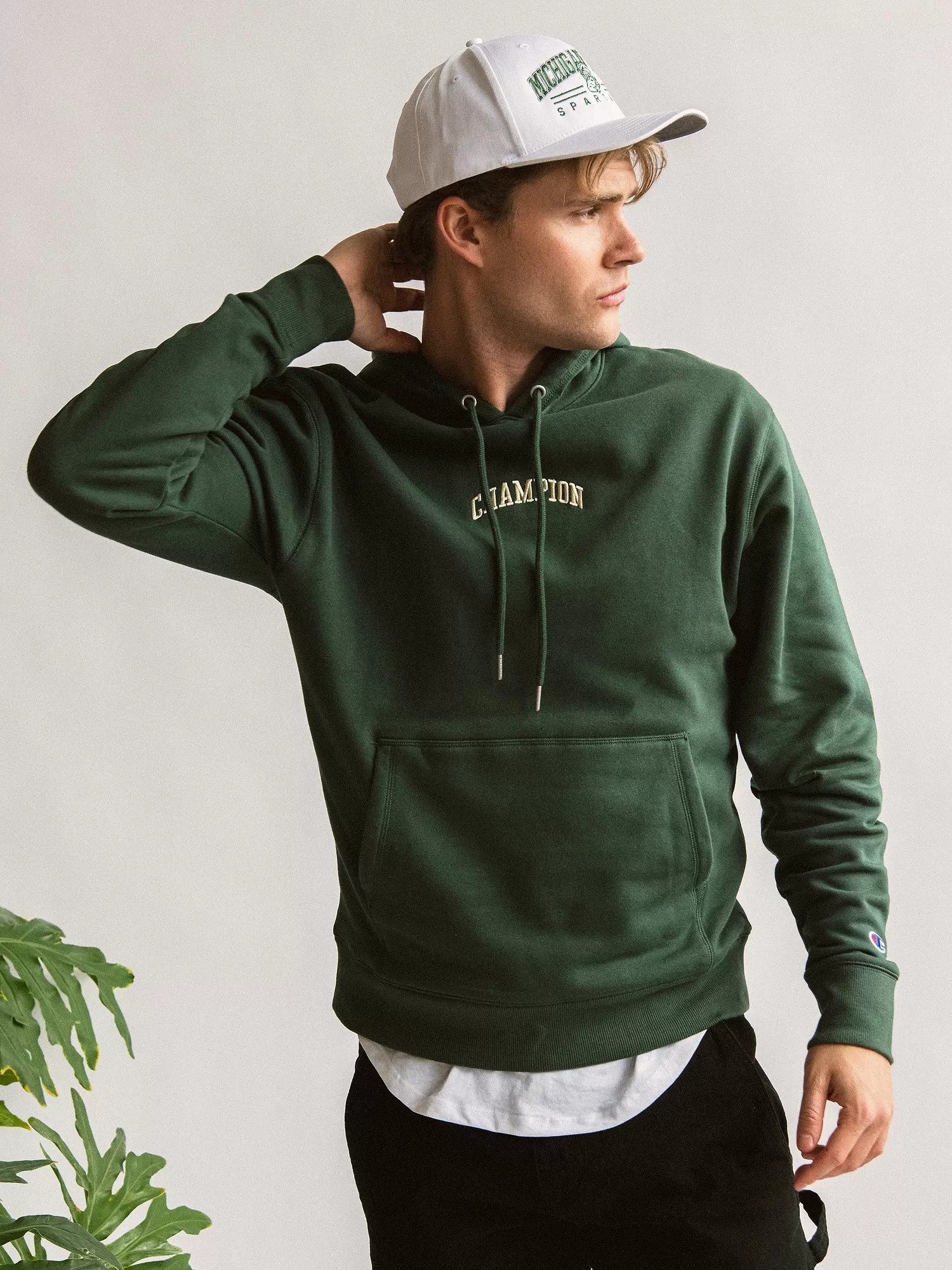 CHAMPION CLASSIC FLEECE PULLOVER HOODIE