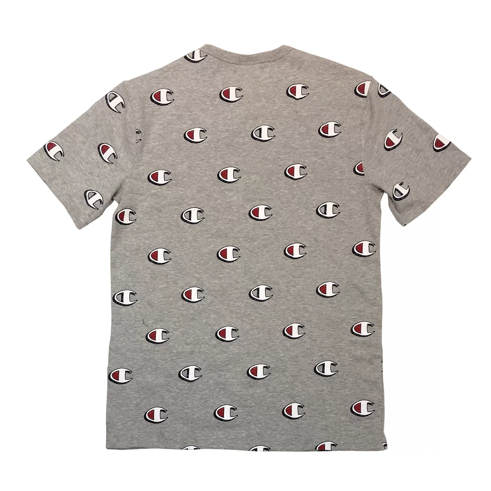 CHAMPION LIFE SCRIBBLE LOGO TEE (Grey)