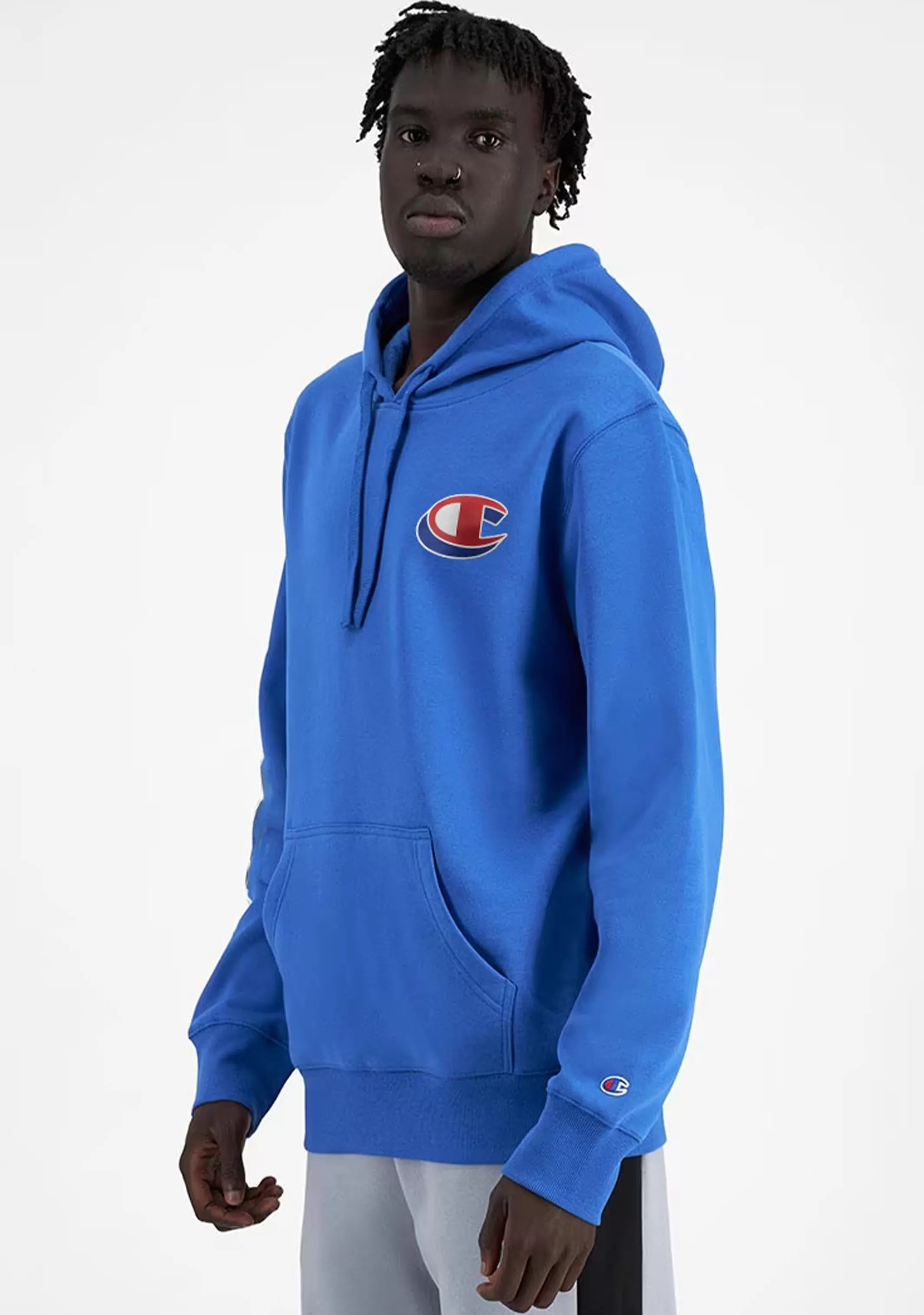 Champion Mens Sps Graphic Print Hoodie <br> AVHUN 4ZD