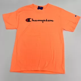 Champion Neon Orange Short Sleeve T-Shirt