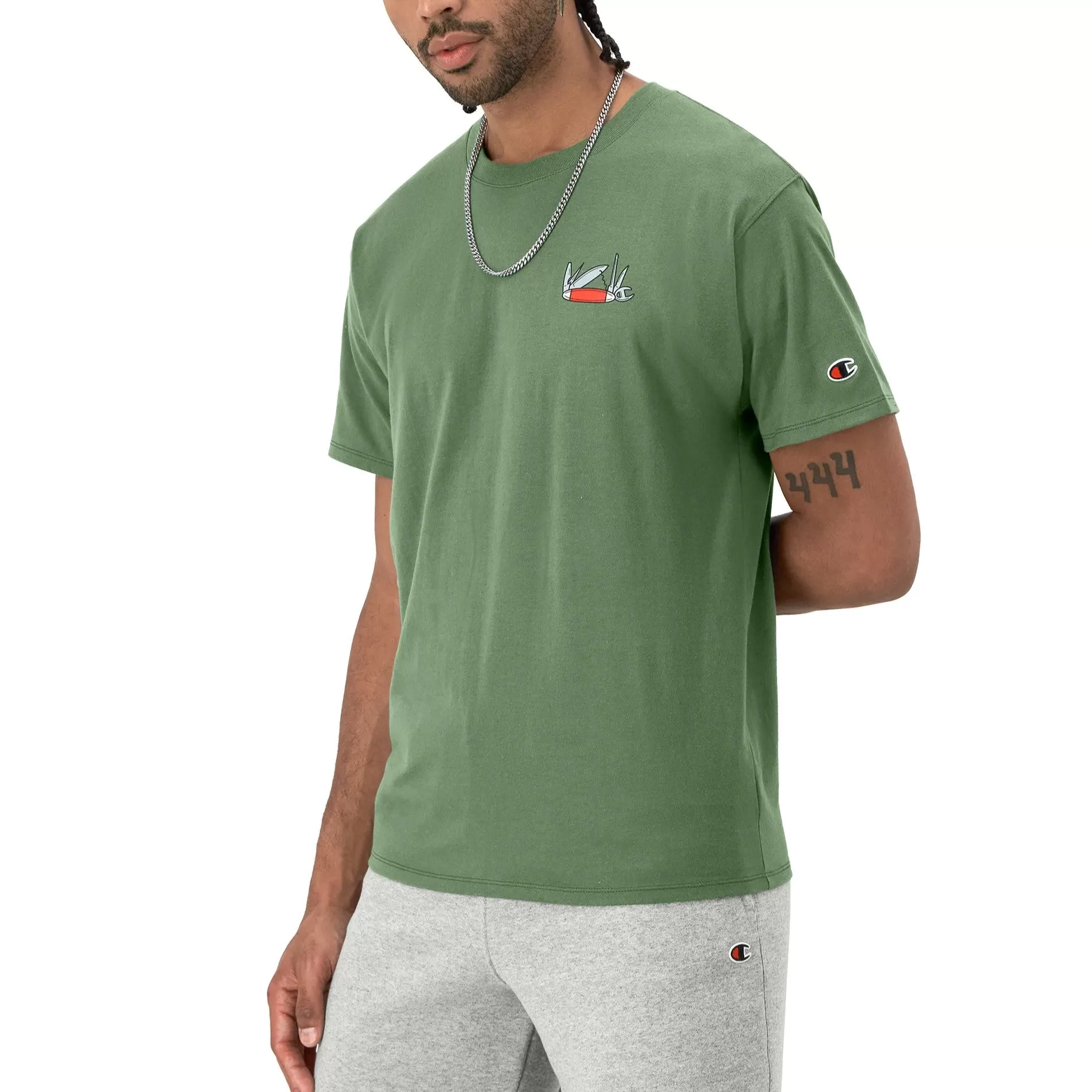 CHAMPION Provisions Classic Graphic T-Shirt - Sage