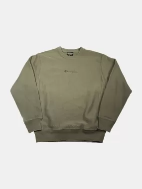 Champion Reverse Weave Ombre Crew - Khaki