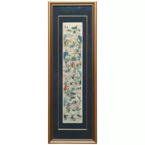 Chinese Kesi Tapestry Woven Silk Panel