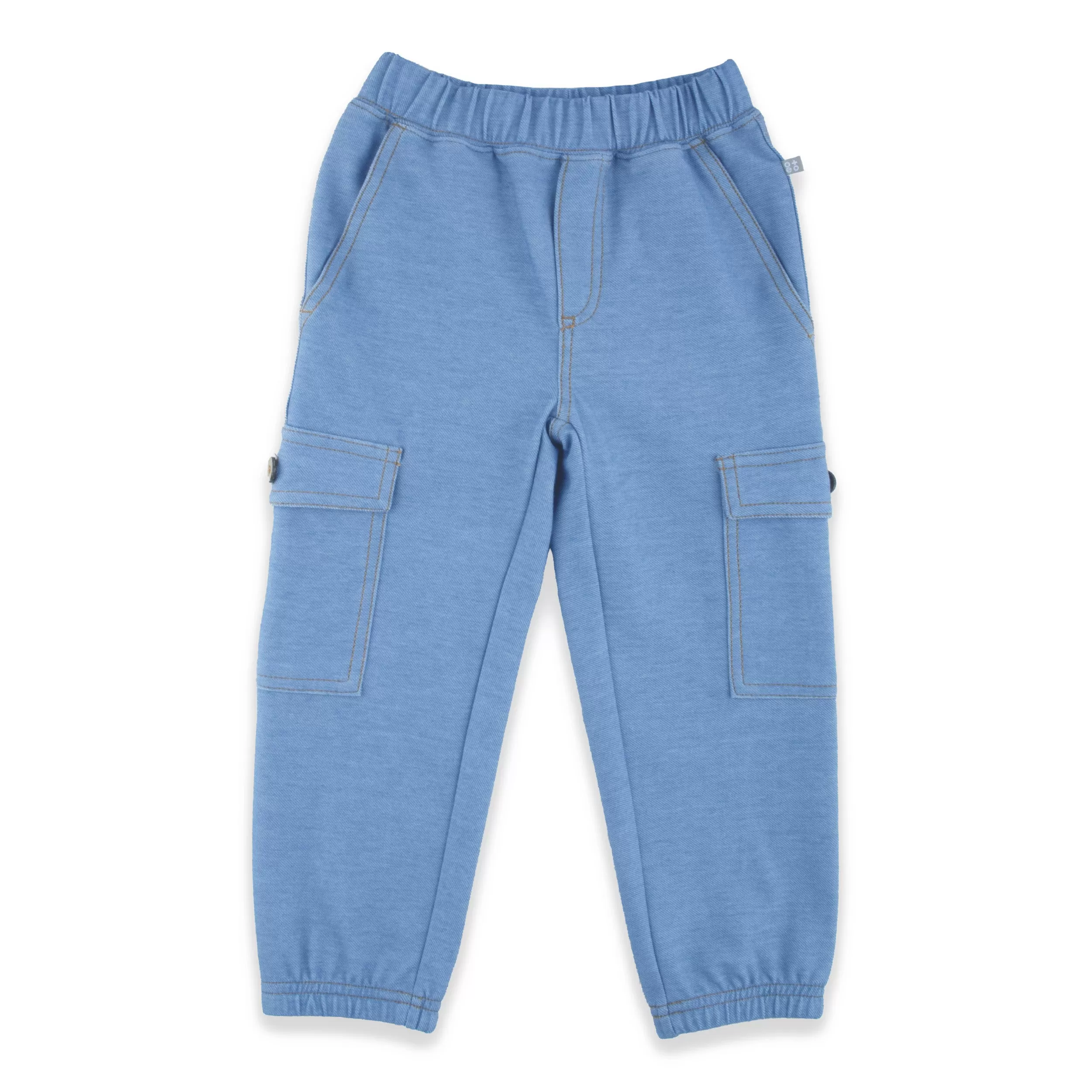 Denim Toddler Cargo Jeans