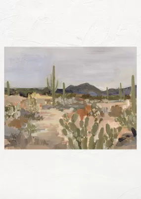 Desert Twilight Print