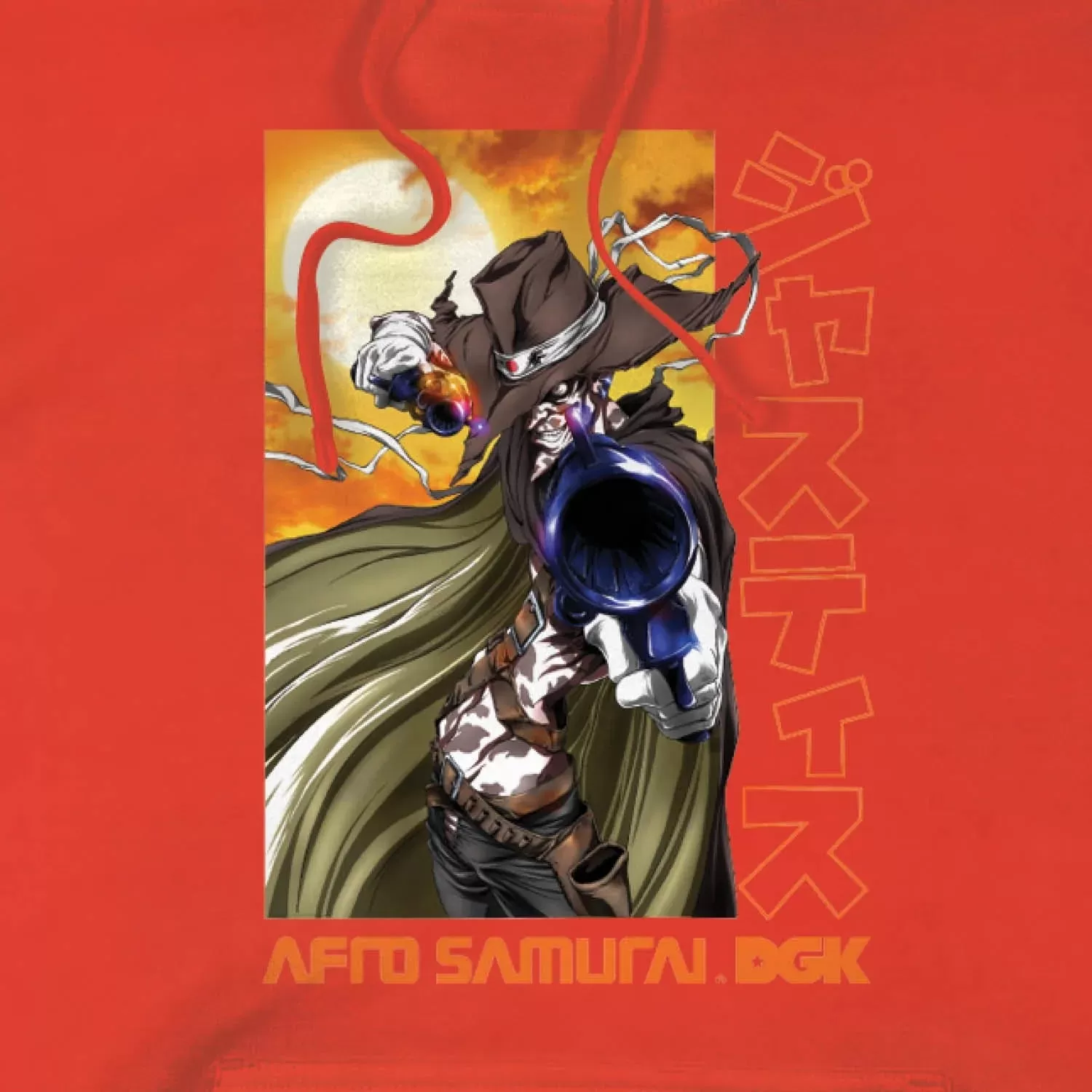 DGK X AFRO SAMURAI Justice Graphic Pullover Hoody