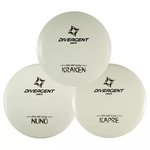 Divergent Glow Disc Golf Set