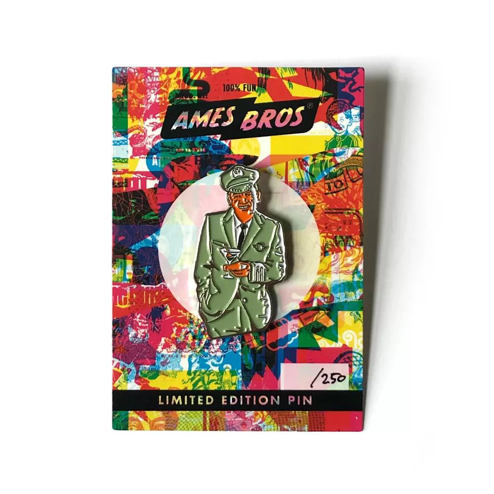 Drunk Pilot Enamel Pin