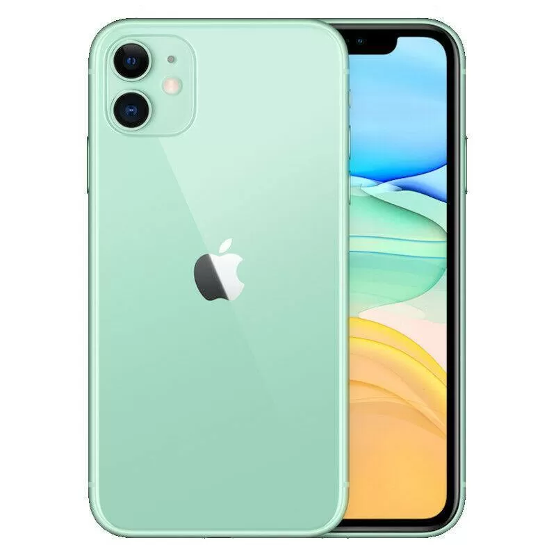 Eco-Deals - iPhone 11 Green 128GB (Unlocked) - Battery Health Under 80%