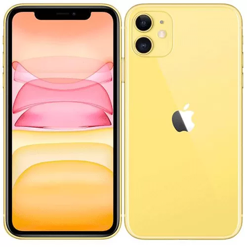 Eco-Deals - iPhone 11 Yellow 128GB (Unlocked) - NO Face-ID