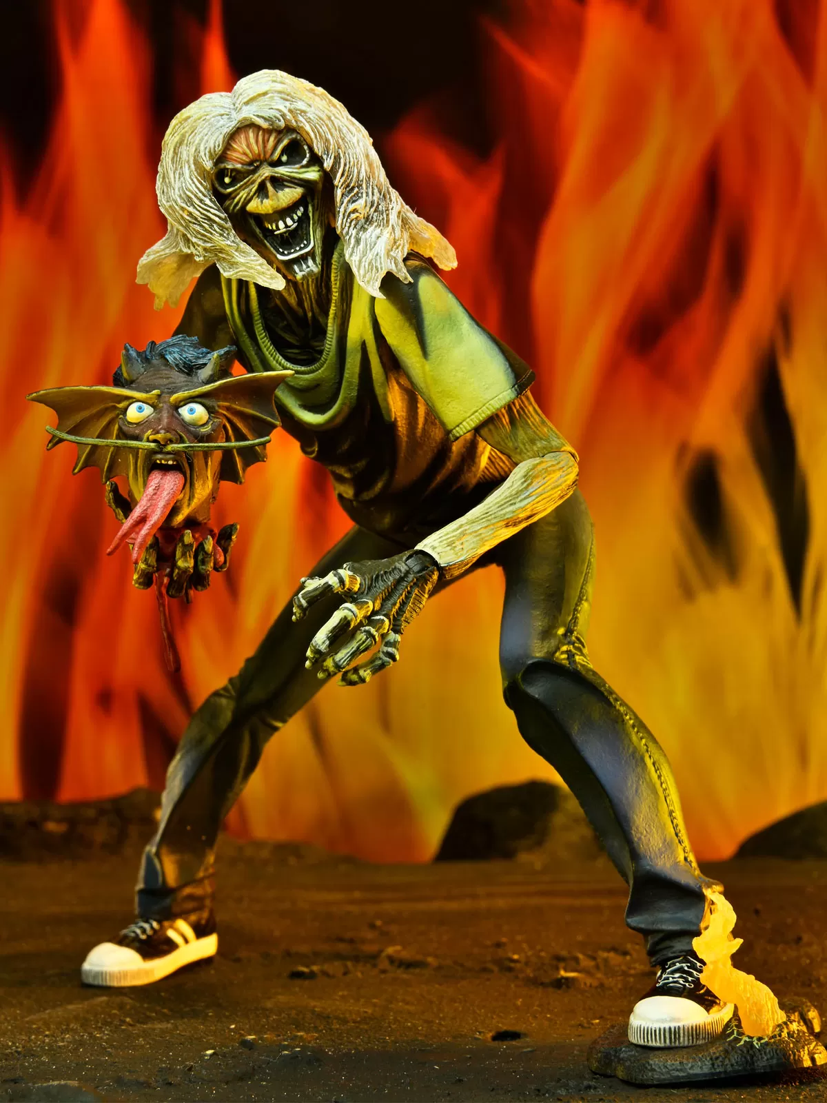 Eddie Number of the Beast (40th Anniversary) - 7” Action Figure Set - Iron Maiden - NECA Collectibles