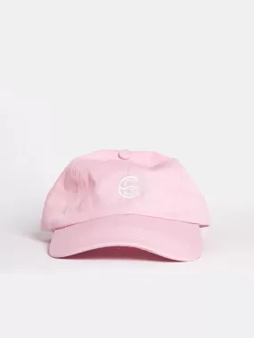 Empire Monogram Dad Cap - Pink / White