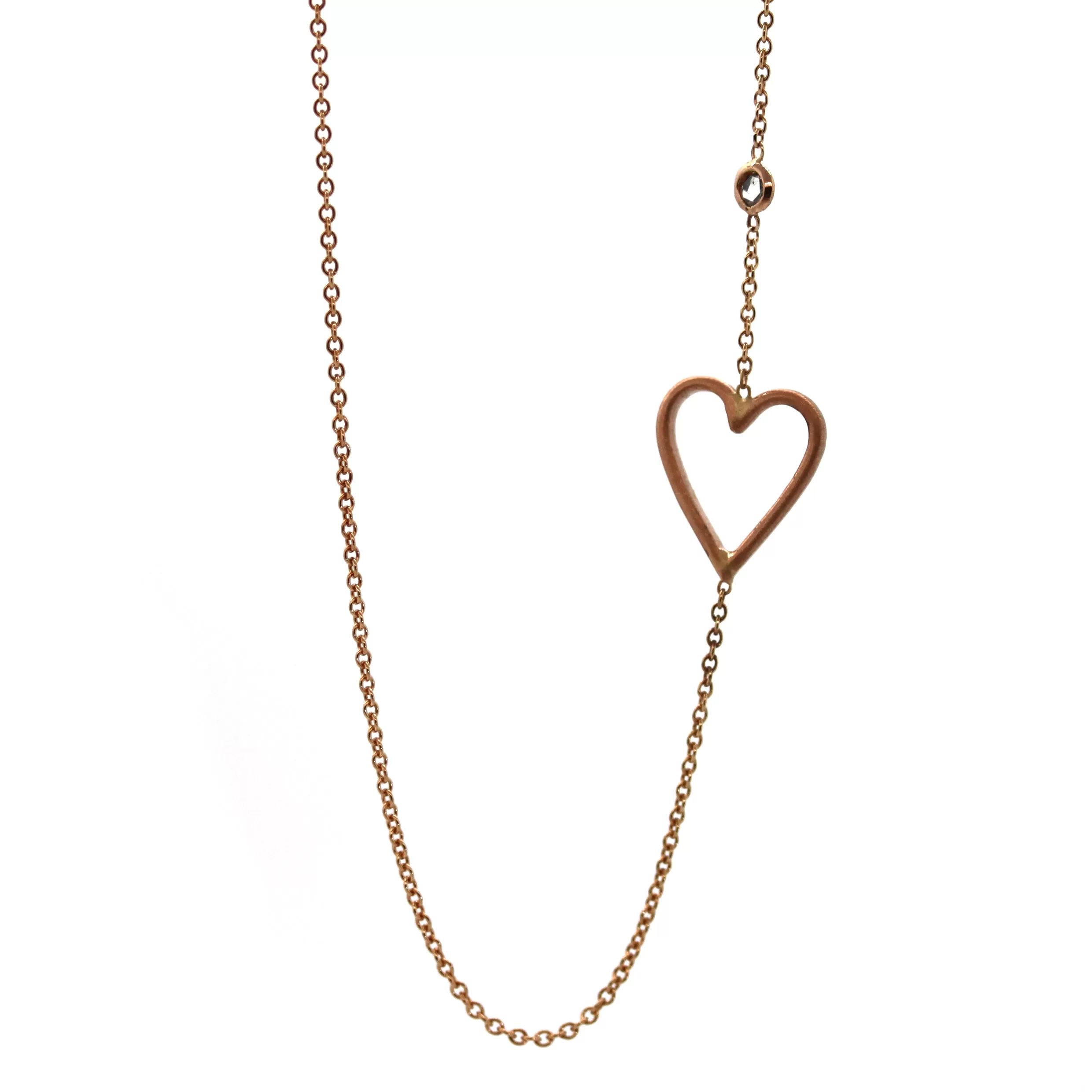 Exaggerated Heart Necklace