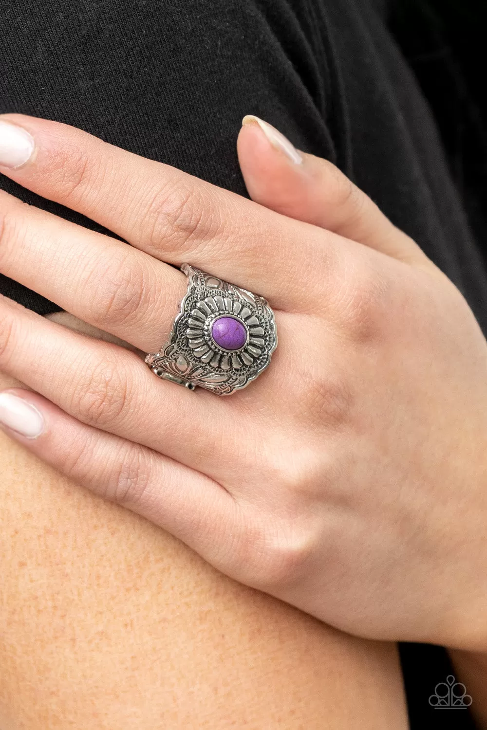 Exquisitely Ornamental - Purple Ring