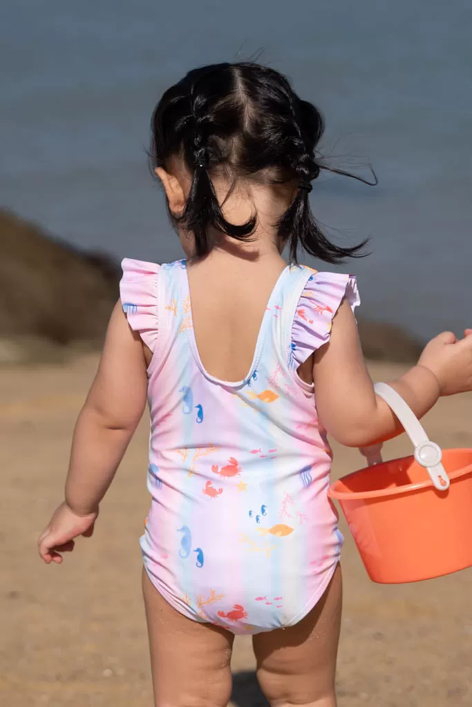 Flutter Swimsuit - Rainbow Ocean