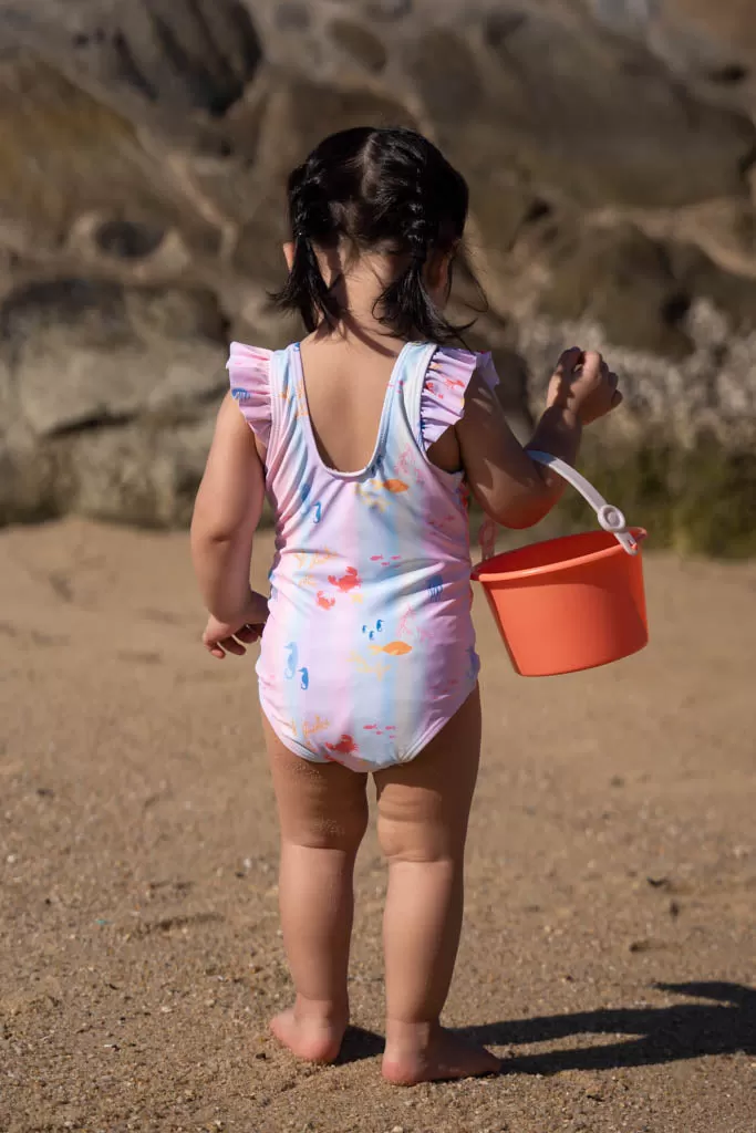 Flutter Swimsuit - Rainbow Ocean