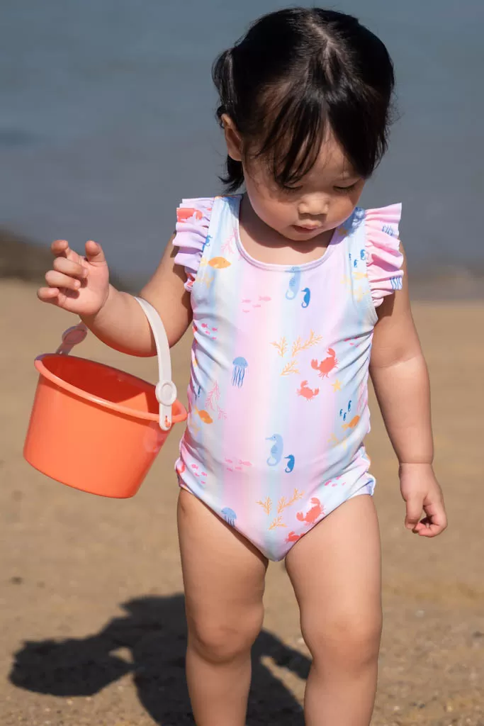 Flutter Swimsuit - Rainbow Ocean