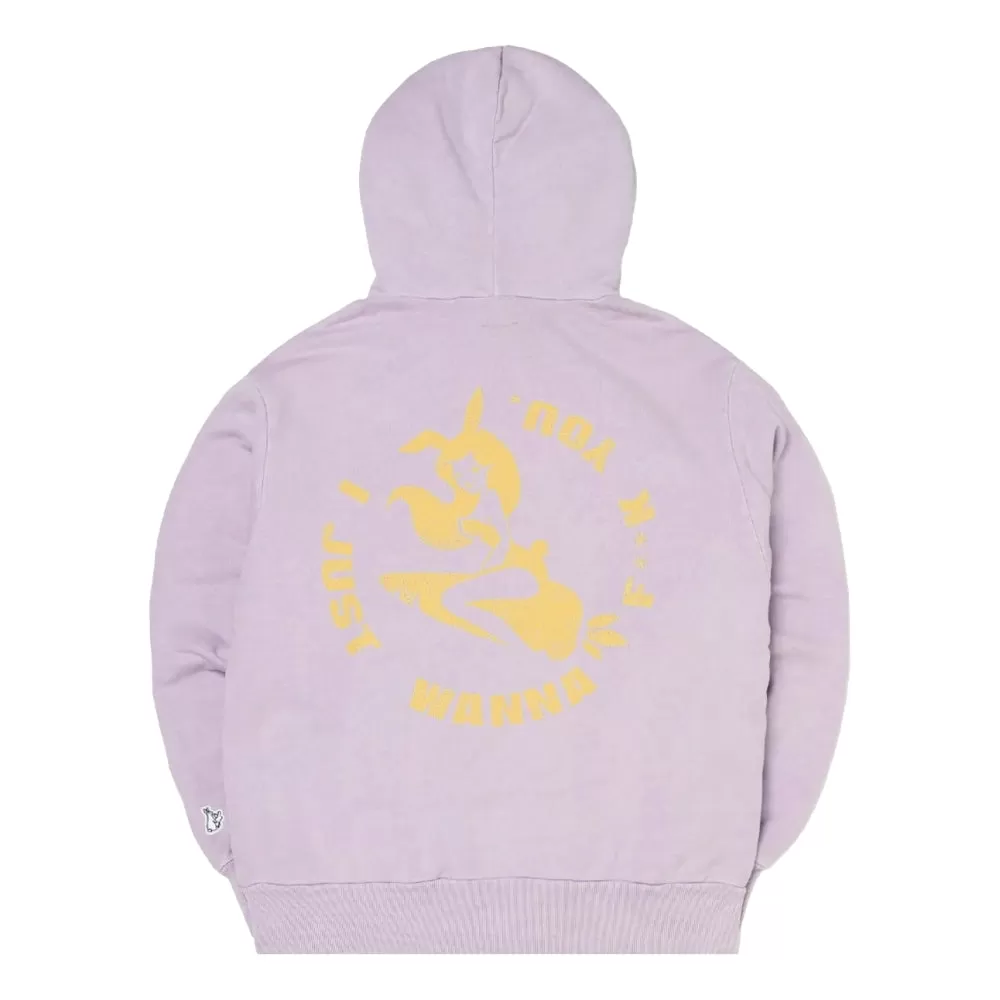 #FR2 BUNNY GIRL HOODIE-PURPLE