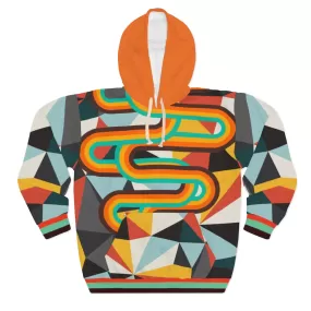 Geo Prism Unisex Pullover Hoodie