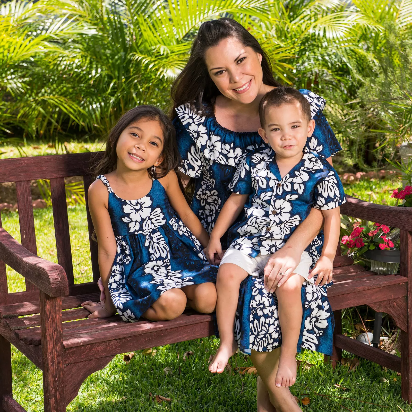 Hibiscus Panel Toddler Sundress