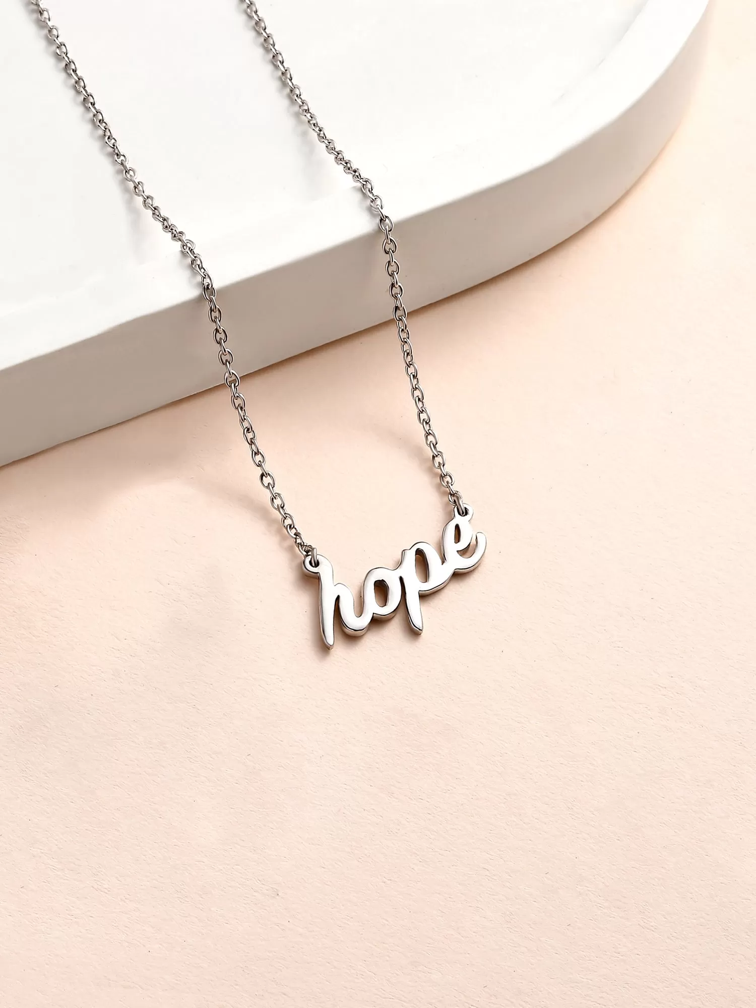 Hope Pendant With Chain