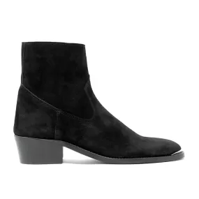 Hoxton Hex Cuban Heel Zip Up Boot