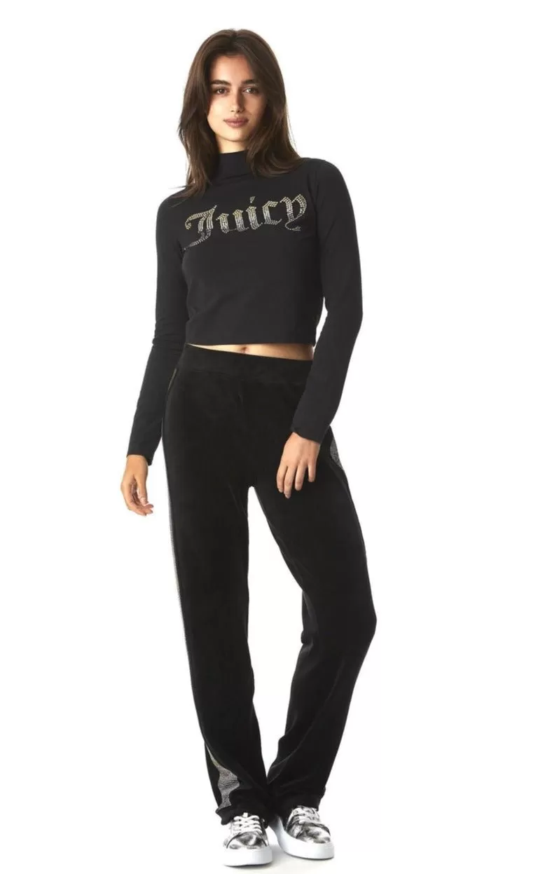 Juicy Couture 25th Anniversary Mock Neck Tee