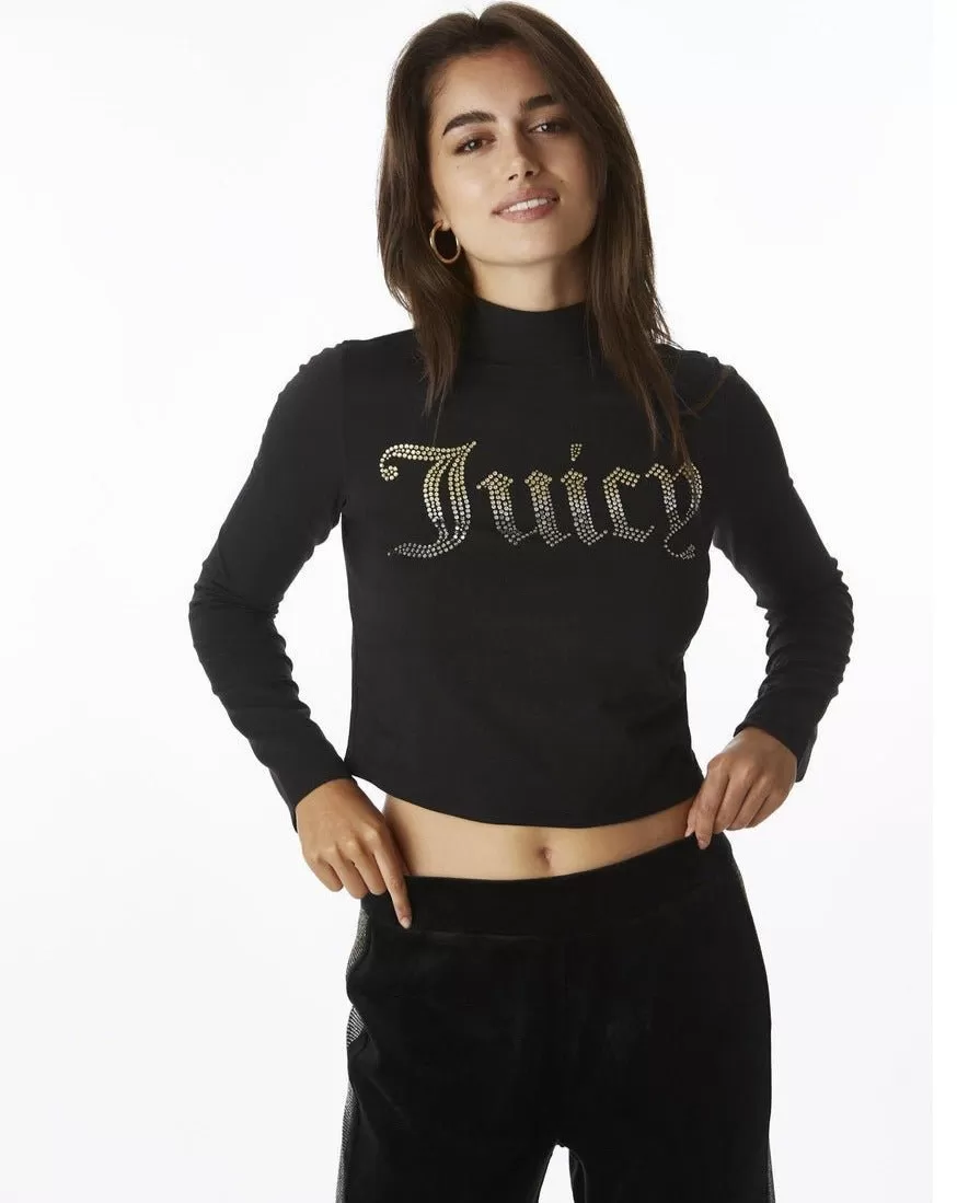 Juicy Couture 25th Anniversary Mock Neck Tee