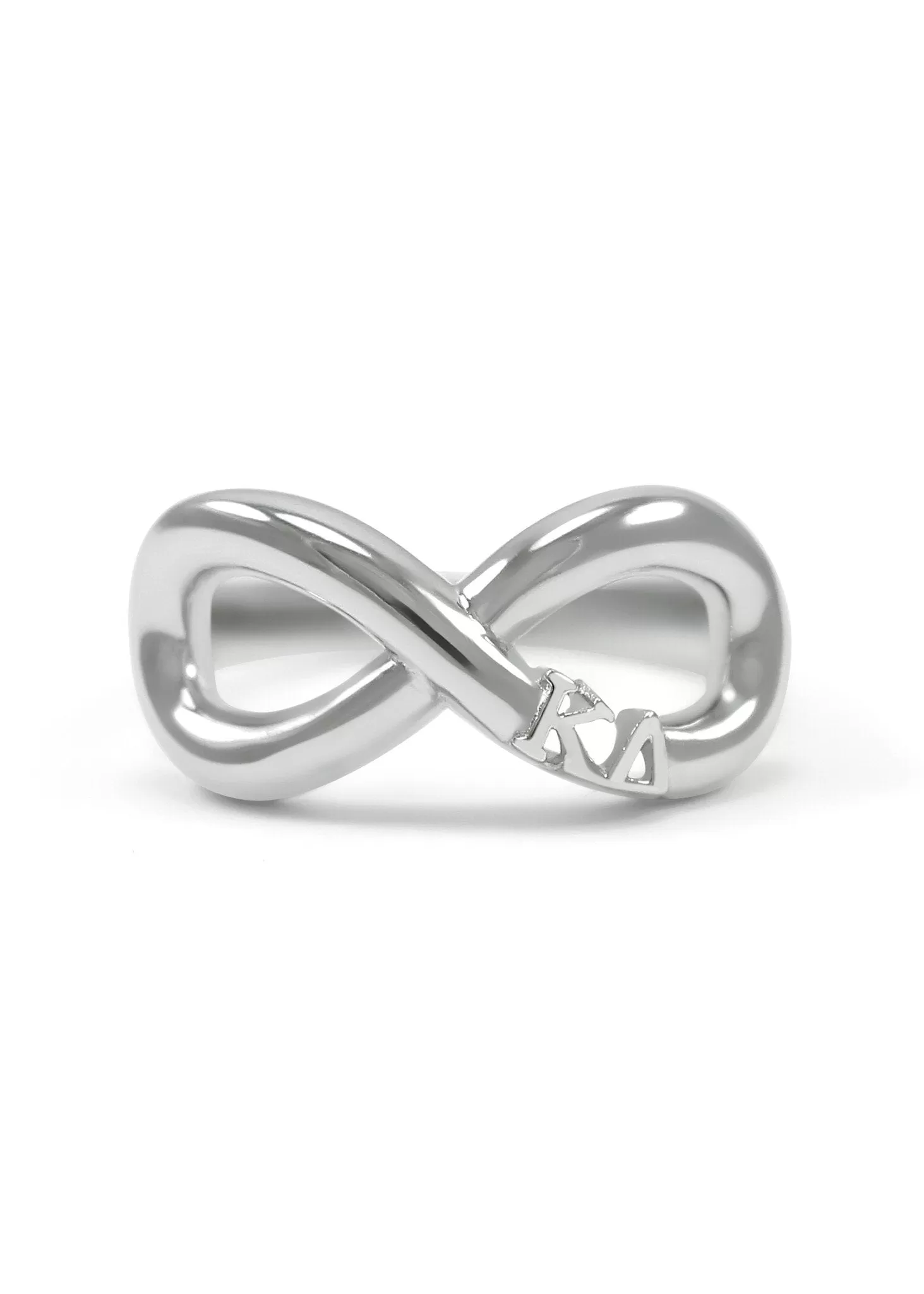 Kappa Delta Sterling Silver Infinity Ring