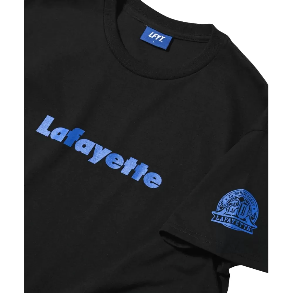 LAFAYETTE LFYT LOGO TEE 20TH ANNIVERSARY EDITION-BLACK