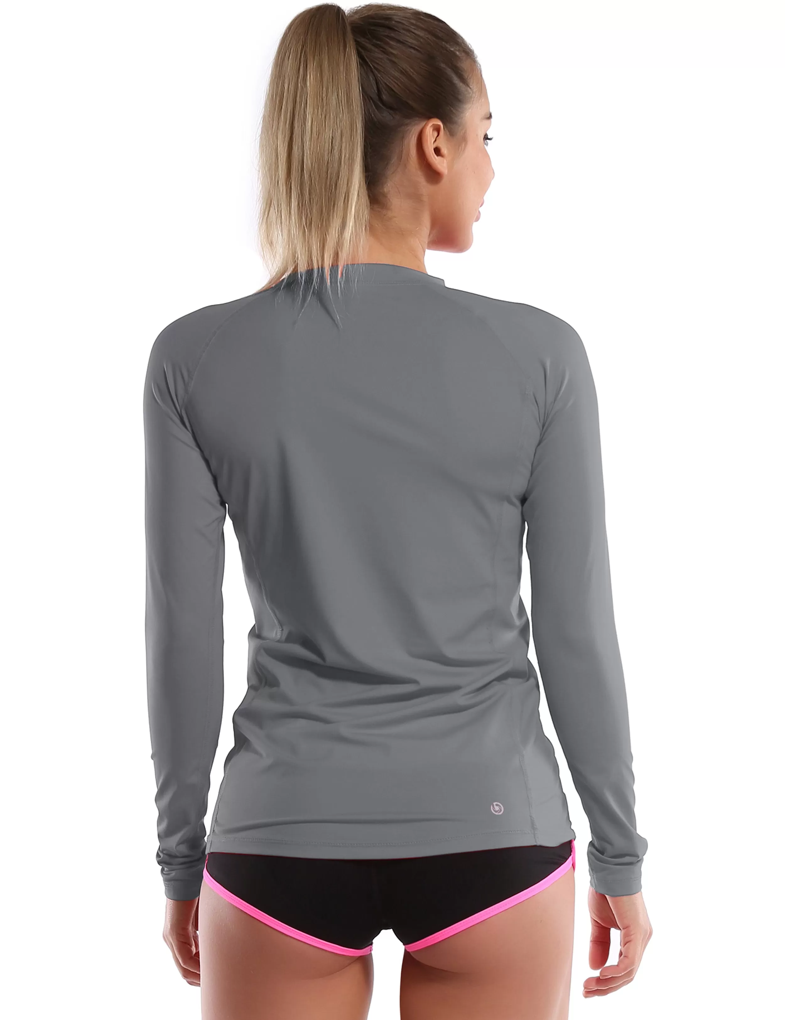 Long Sleeve UPF 50 Rashguard gray