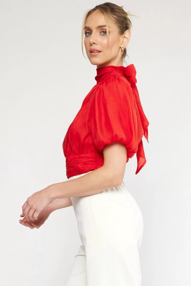 Love Story Top Red