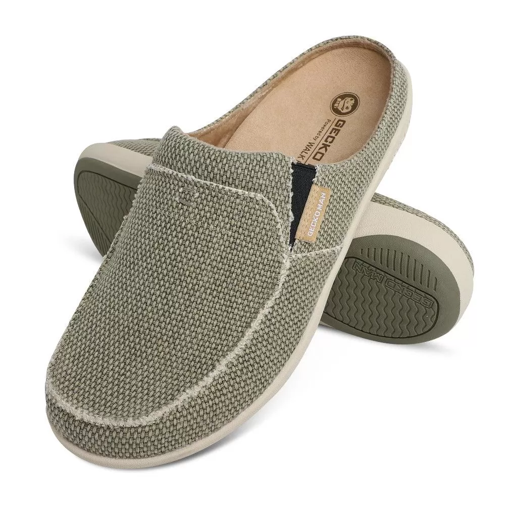 Men's Canvas Slippers