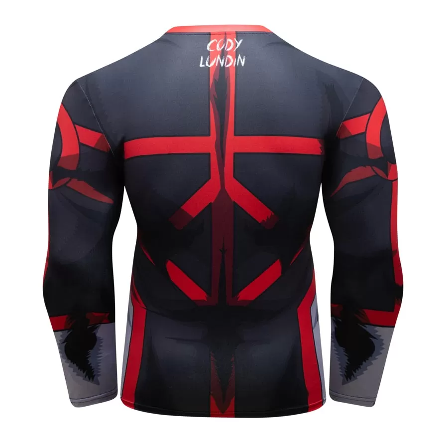 My Hero Academia 'All Might | Bronze Age' Elite Long Sleeve Rashguard